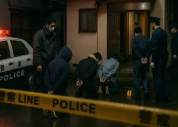 Băng cướp liên tỉnh: 4 người Việt bị bắt vì xâm nhập nhà phụ nữ 83 tuổi ở Amagasaki